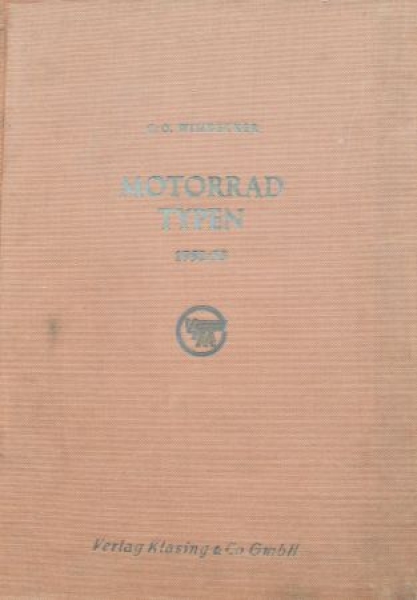 Windecker "Motorradtypen 1951-52" 1951 Motorrad-Jahrbuch (9163)